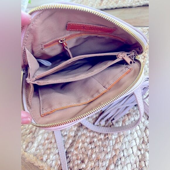 HOBO Elegant Women's CROSSBODY light purple buttery leather bag! Brand new! NWOT - Picture 7 of 15